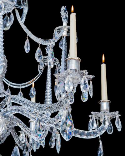 Christopher Haedy A HIGHLY IMPORTANT GEORGE III PERIOD CHANDELIER BY CHRISTOPHER HAEDY