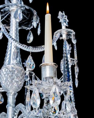 Christopher Haedy A HIGHLY IMPORTANT GEORGE III PERIOD CHANDELIER BY CHRISTOPHER HAEDY