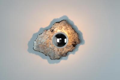 Christopher Kreiling Christopher Kreiling Meteorite Sconce 2021