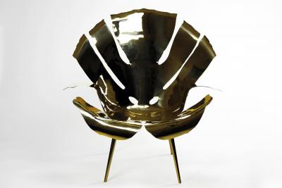 Christopher Kreiling Christopher Kreiling Philodendron Leaf Lounge Chair 2017