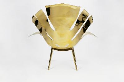Christopher Kreiling Christopher Kreiling Philodendron Leaf Lounge Chair 2017