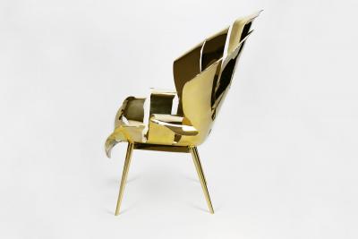 Christopher Kreiling Christopher Kreiling Philodendron Leaf Lounge Chair 2017