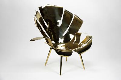 Christopher Kreiling Christopher Kreiling Philodendron Leaf Lounge Chair 2017