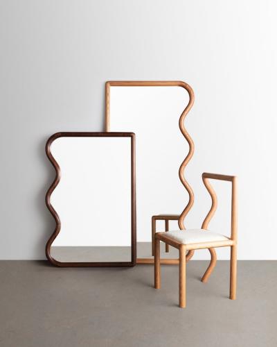 Christopher Miano Squiggle Mirror by CAM Design