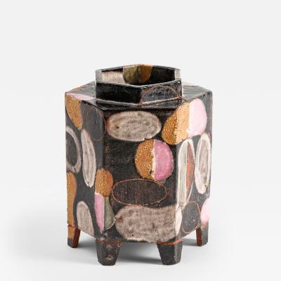 Christopher Russell Christopher Russell Dark Pink Hexagon Vessel USA 2020