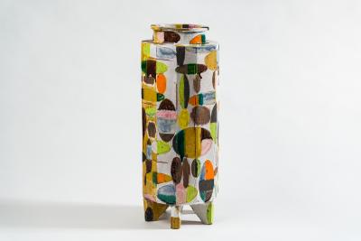 Christopher Russell Christopher Russell Tall White Yellow Vessel USA 2018