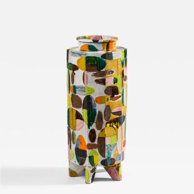 Christopher Russell Christopher Russell Tall White Yellow Vessel USA 2018