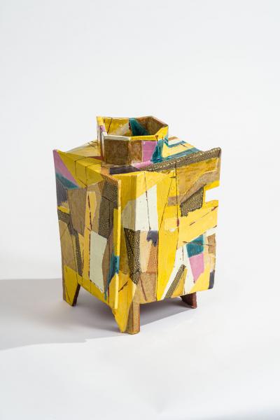 Christopher Russell Christopher Russell Yellow Cubist Vessel IV USA 2023