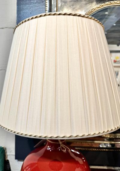 Christopher Spitzmiller Pair Christopher Spitzmiller Large Single Gourd Lamps