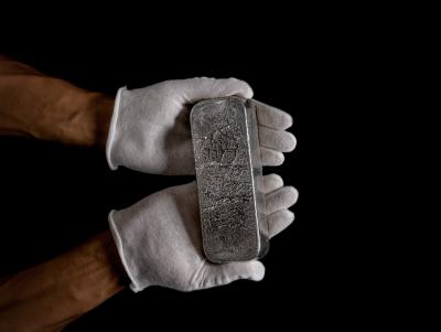 Christos J Palios 100oz Pure Silver Bar