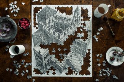 Christos J Palios Insanity Among Catharsis with Escher