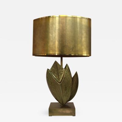 Chrystiane Charles Lamp Bronze by Maison Charles France 1970s