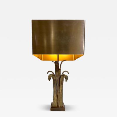 Chrystiane Charles Large Water Leaf lamp Chrystiane Charles Maison Charles France circa 1970