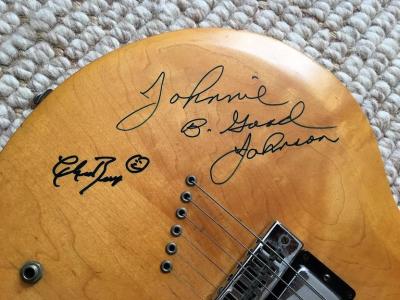 Chuck Berry Chuck Berry Autographed Circa 1967 Gibson Guitar