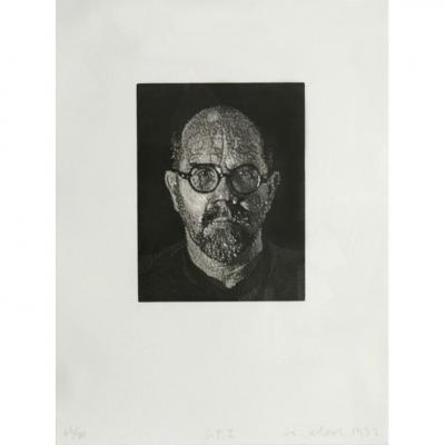 Chuck Close Self Portrait 1 1997