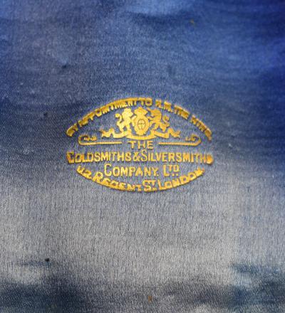 Cigar Table Lighters Champagne Bottle Figures Sterling Silver 1906