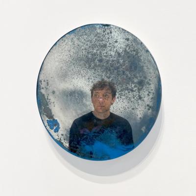 Cimone Kind Berman Blue Moon Mirror