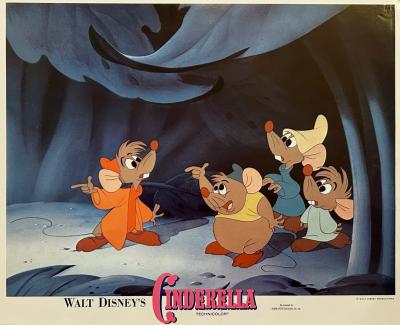 Cinderella 1950 Vintage Lobby Card 2
