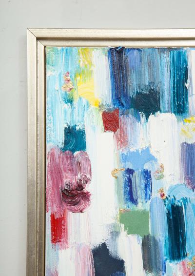 Cindy Shaoul Dripping Dots Regents Park London 2018 Oil and Gold Leaf by Cindy Shaoul