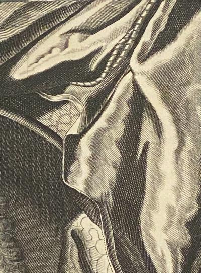 Circa 1700 Engraving of Minister England