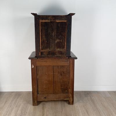 Circa 1700 Small Early French Buffet Deux Corps