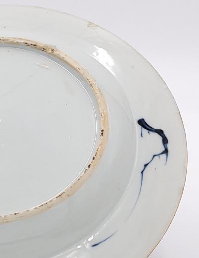 Circa 1750 Rare Early Armorial Plates China A Pair