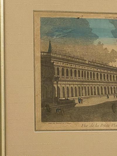 Circa 1770 Vue Optique of Venice France