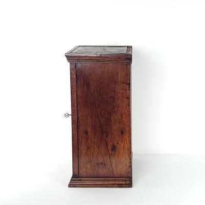 Circa 1780 George III Period Spice Cabinet England