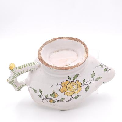 Circa 1790 Faience French Sauce Boat
