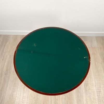 Circa 1790 George III Demilune Game Table England