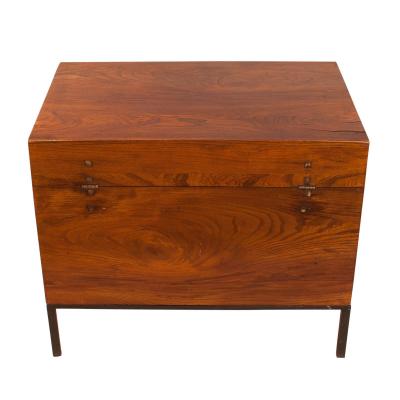 Circa 1790 Georgian Chestnut Silver Canteen Box