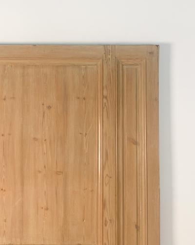 Circa 1790 Pine Northern European Trumeau Mirror