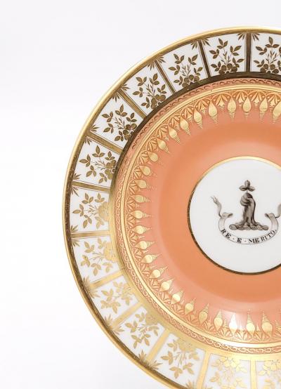 Circa 1820 Soup Dishes Barr Flight Barr England A Pair