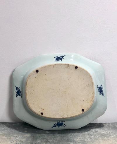 Circa 1830 Chinese Export Blue and White Platter