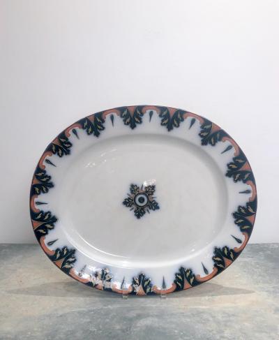 Circa 1830 Ironstone Platter England