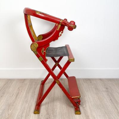 Circa 1840 Horse Shoe Chair Japan