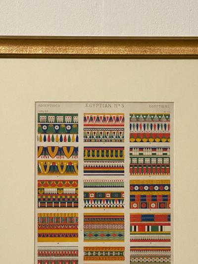 Circa 1850 Egyptian N 5 Engraving England