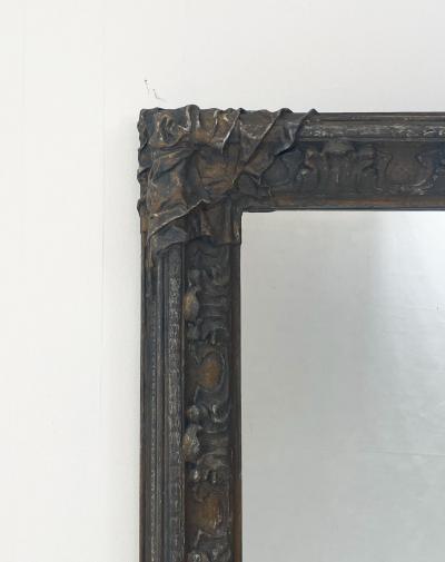 Circa 1870 Baroque Style Mirror American