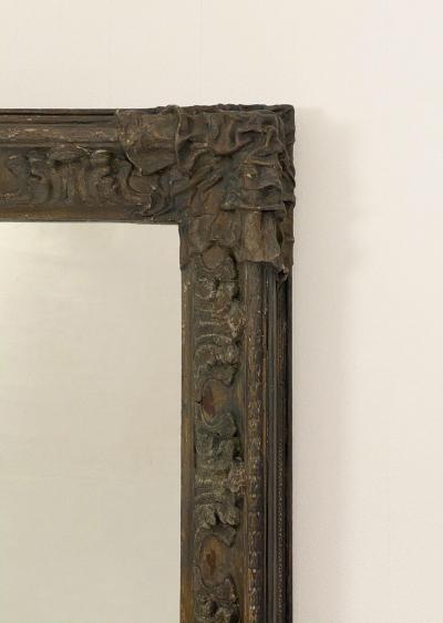 Circa 1870 Baroque Style Mirror American