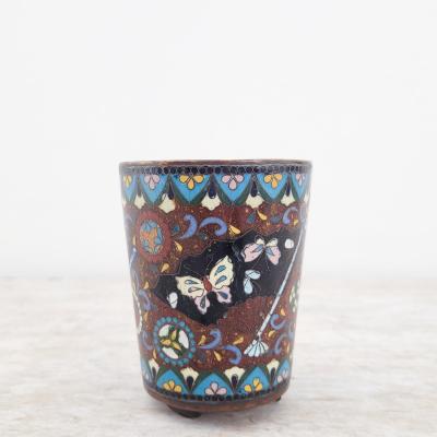 Circa 1870 Meiji Cloisonne Tumbler Japan