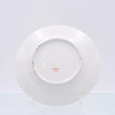 Circa 1870 Rare Paris Porcelain Childs Dish France