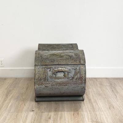 Circa 1880 Carved Camphor Trunk China