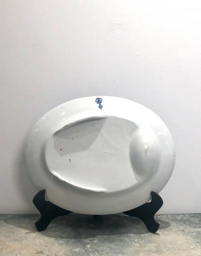 Circa 1881 Bailey Walker Company Well and Tree Platter England