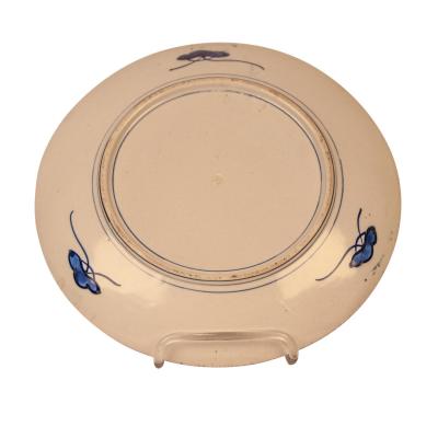 Circa 1890 Imari Charger with 3 Flowers Japan