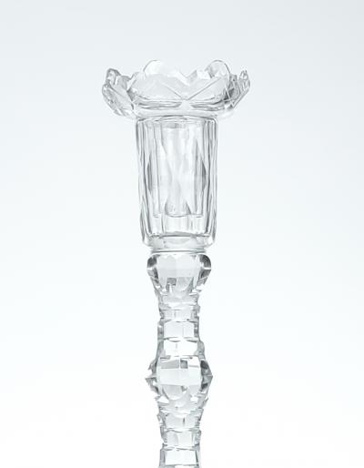 Circa 18th Century George III Period Crystal Candlestick England