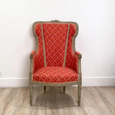 Circa 1900 Duchesse Bris e Chair and Ottoman France
