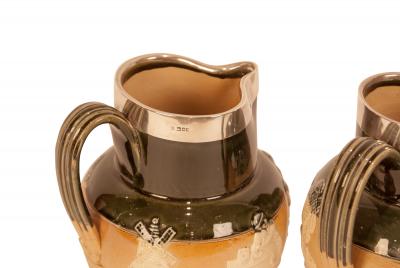 Circa 1900 Royal Doulton Pitchers England A Pair