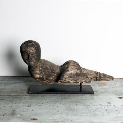 Circa 1900 South East Asian Carving of a Child