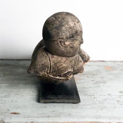 Circa 1900 South East Asian Carving of a Child