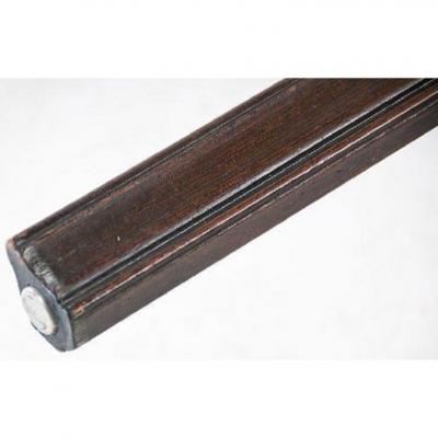 Circa 1910 Edwardian Serpentine English Game Table